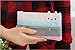Funny live Creative Learning Products,Cute Cat Pencil Case Stationery Pouch Bag Phone Pocket (Gray)