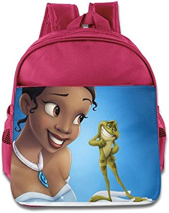 The Princess And The Frog Little Kids School Backpack Bag Pink