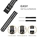 Fintie Band Compatible with Garmin VIVOACTIVE HR, Soft Nylon Sport Straps Adjustable Replacement Watch Bands with Metal Buckle Wristband Compatible Garmin Vivoactive HR Sports GPS Smart Watch