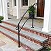 InstantRail 4-Step Adjustable Handrail (Black)