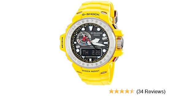 g shock gulfmaster yellow
