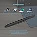 Surface Pen, Ciscle Active Stylus Pen with 1024 Levels of Pressure Sensitivity and Aluminum Body for Microsoft Surface Pro(2017), Surface Pro 4/ Pro 3/ Laptop/ Book/ Studio and Surface 3-(Black)