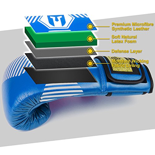 image for Cheerwing Boxing Gloves Professional Muay Thai Kickboxing Sparring Tra