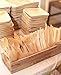 Disposable Wooden Cutlery Set |100 Forks, 50 Knives, 50 Spoons | Eco Friendly & Biodegradable, Compostable| 100% Natural Birchwood Cutlery (200 pieces)
