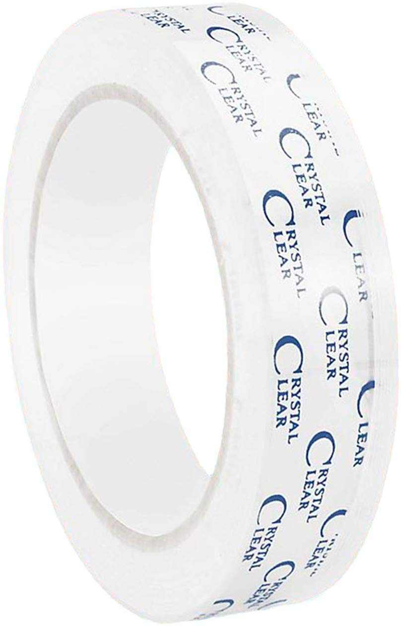 Uline 8-3/4" x 2,592" (72 yds) Crystal Clear Transparent Tape, Fits 3" Core (S-3274): Industrial & Scientific