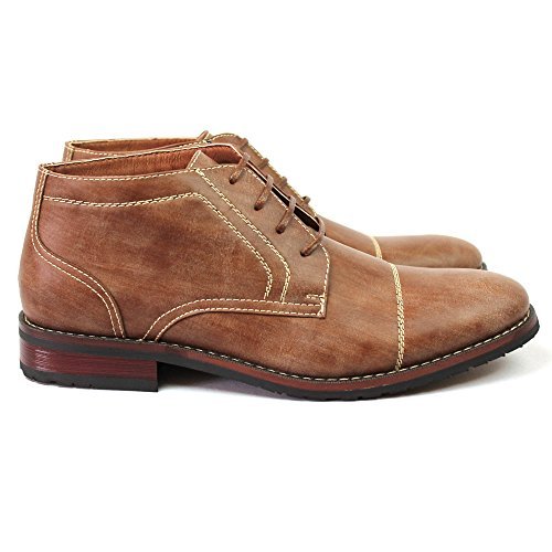 New Men's Cap Toe Ferro Aldo Dress Boots Lace up Modern 806019 (7 U.S