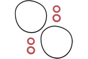 Briny River 2X Carburetor Float Bowl Gasket Bolt Washer Compatible with Honda GX240 GX270 GX340 GX390 16010-ZE2-812