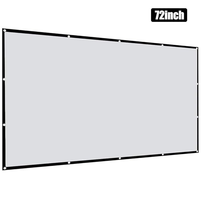 Blue-Yan 16: 9 Pantalla de proyector de 150 Pulgadas Pantalla de ...