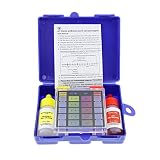 U.S. Pool Supply Standard 3-Way Swimming Pool & Spa Test Kit, Tests Water for pH, Chlorine and Bromine