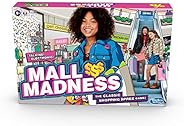 Mall Madness Game, Talking Electronic Shopping Spree Board Game for Kids Ages 9 and Up, for 2 to 4 Players