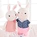 Me Too Tiramitu Stuffed Bunny Dolls Plush Rabbit Toys Easter Gifts Decorations 12 inches