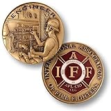 Firefighter Engineer Challenge Coin