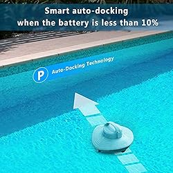 Tirrito Robot Pool Vacuum - Cordless Pool Vacuum