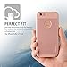 iPhone 6s Case, ENDLER 2-in-1 Non-Slip PC + Soft TPU Hybrid Slim Cover Shockproof fully Protection Case For Apple iPhone 6/6S 4.7 inch (Rose Gold)