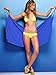 Baonmy Womens Bikini Cover Up Spaghetti Strap Backless Beach Dress Swimwear