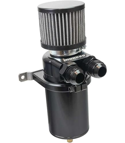 Amazon.com: Moroso 85752 Breather Tank Catch Can, Dual #10 Male