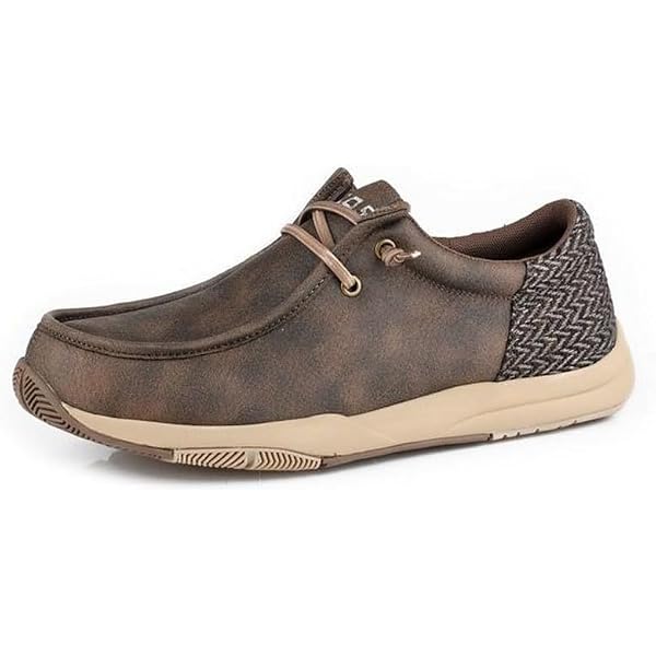 Amazon.com | ROPER Mens Chillin Slip On Casual Shoes - Brown  display picture 3