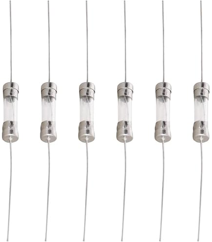 10-Pack T3.15AL250V Glass Fuses - 3.15 Amp 250 Volt Cartridge Fuses (Fast Blow)