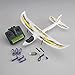 Dromida Twin Explorer Twin Motor Radio Controlled Electric Powered Glider RC Airplane, White/Yellow/Purple
