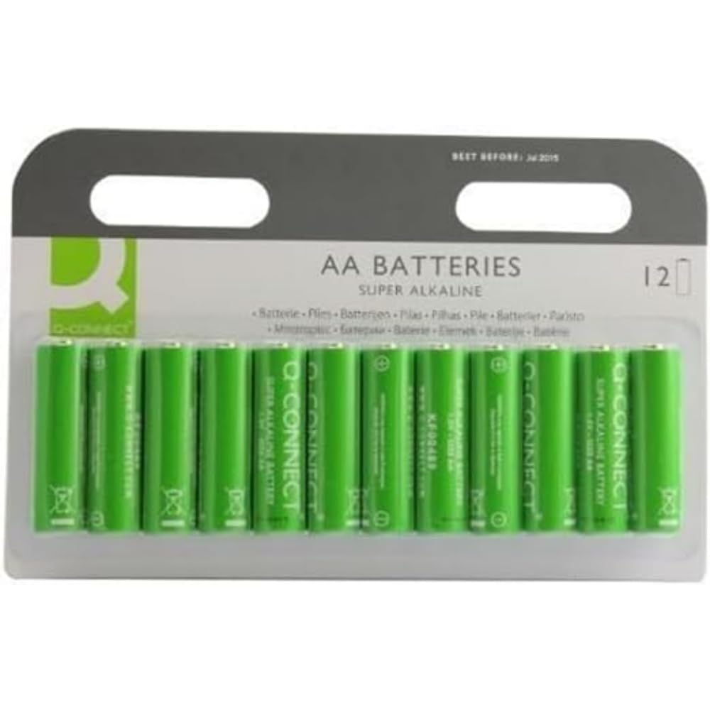 Q-Connect AA Battery (Pack Of 12)