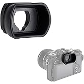 Kiwifotos Long Soft Viewfinder Eyecup Eyepiece for Fuji Fujifilm X-T5 X-T4 X-T3 X-T2 X-T1 X-H1 X-H2 X-H2S XT5 XT4 XT3 XT2 GFX 50S II GFX100S GFX100 Camera,Replace Fujifilm EC-XT L,EC-GFX,EC-XHW Eyecup