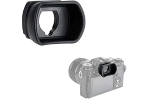 Kiwifotos Long Soft Viewfinder Eyecup Eyepiece for Fuji Fujifilm X-T5 X-T4 X-T3 X-T2 X-T1 X-H1 X-H2 X-H2S XT5 XT4 XT3 XT2 GFX 50S II GFX100S GFX100 Camera,Replace Fujifilm EC-XT L,EC-GFX,EC-XHW Eyecup