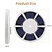 Solar Flag Pole Light, AYY IP65 Waterproof Outdoor Auto Flagpole Lighting Long Lasting Night Light with 26 Super Bright LED Lights for Tent Camping Lawn Patio Garden (White)