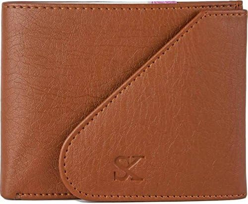 Styler King Boys Tan Artificial Leather Wallet (6 Card Slots)
