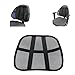 Kemilove Black Mesh Lumbar Back Brace Support Office Home Car Seat Chair Cushion