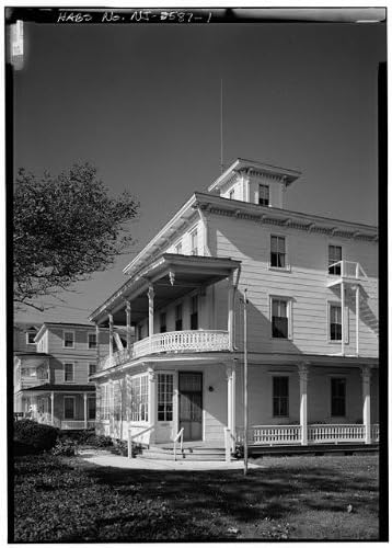 Photographs - HistoricalFindings Photo: Charles Ferguson House,101 South Lafayette Street,Cape May,New Jersey,NJ,HABS