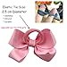 JOYOYO 40Pcs Boutique Grosgrain Ribbon Hair Bows Pigtail Holders Elastic Ties Hair Bands For Girls Schoolgirls Teens Gifts In Pairs