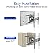 Fleximounts A21 47-84 inch Big TV Wall Mount Bracket Full Motion Swivel Tilt Flat Screens, up to 90 inch