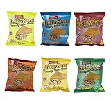 Just the Cheese Rounds, 6 Flavor Variety Bundle - Great Low Carb Snack -Flavors: White Cheddar, Herb & Garlic, Sour Cream & Onion, Jalapeno, Nacho, and Pizza