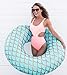 Mimosa Inc Mermaid Inflatable Premium Quality Giant Round Tube Pool Float