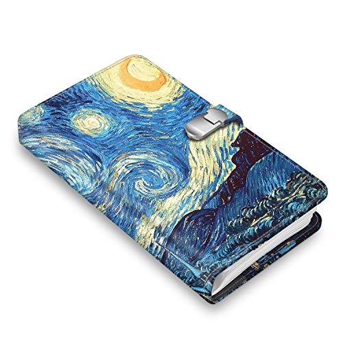 Fintie Wallet Photo Album for Fujifilm Instax - 108 Pockets [Snap Fastener] Photo Album for Fujifilm Mini 9 Mini 8+ Mini 90 Mini 26+, HP Sprocket, Polaroid Camera 3-Inch Film (Starry Night) - Thumbnail 7