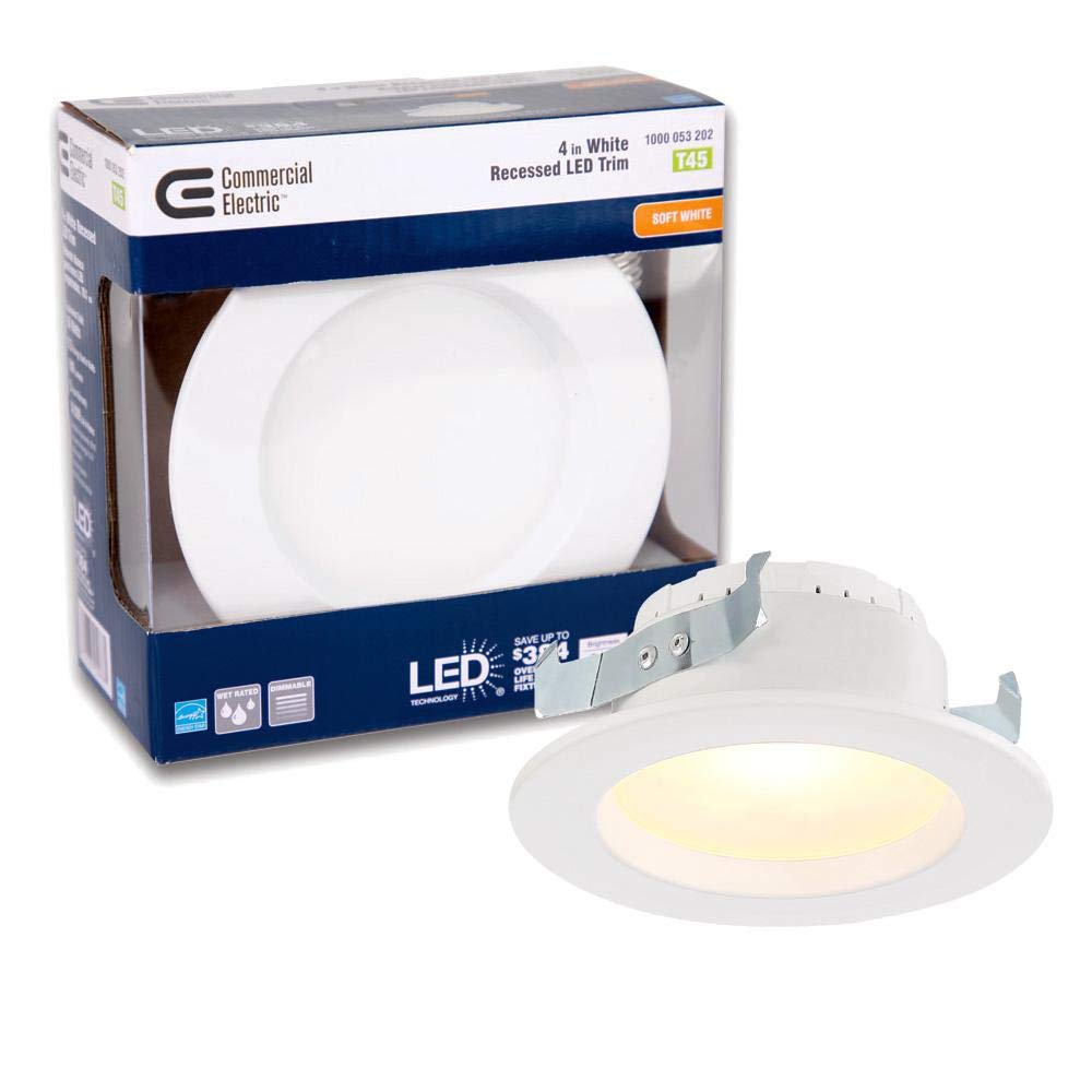 Best Recessed Lighting 4 Inch Commercial Electric Home Appliances