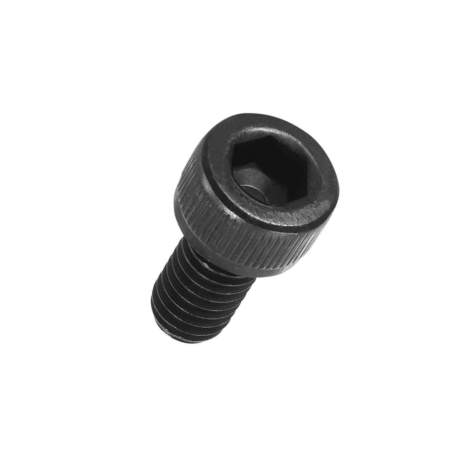 Kozelo 60pcs Socket Head Cap Screws - [M6-1 x 12mm] Alloy Steel Black Oxide Grade 12.9 Internal Hex Screw Full Thread for Industrial & Machinery Use, Black — image 1
