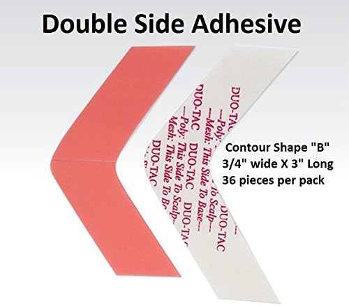 Shape B Double Side Adhesive 36-pcs per pack