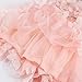 1-6T Kids Girls Mesh Tulle Skirt Dress for Birthday Flower Girl Special Occasion Light Pink