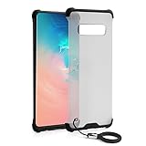 Galaxy S10 Plus Case Clear Matte Hard Back [ Access