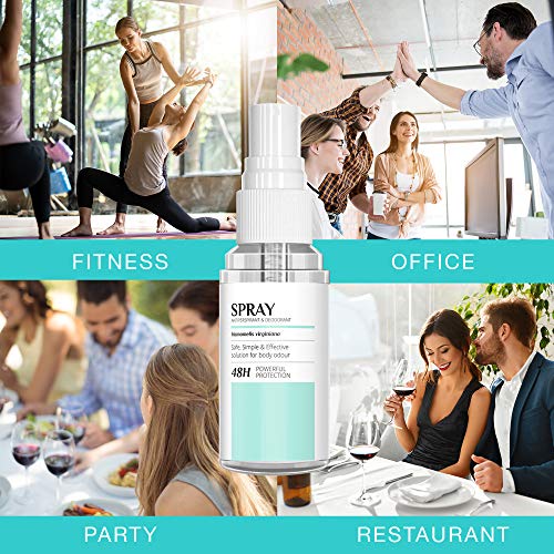 Deodorant Antiperspirant Body Spray - Mist Lasting Fresh Scent Natural Deodorant For Women And Men