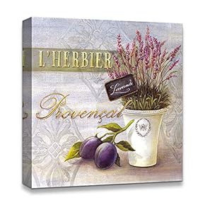 Canvas Wall Art Abstract Antique Style Design Painting Artwork for Home Prints Framed - 12x12 inches