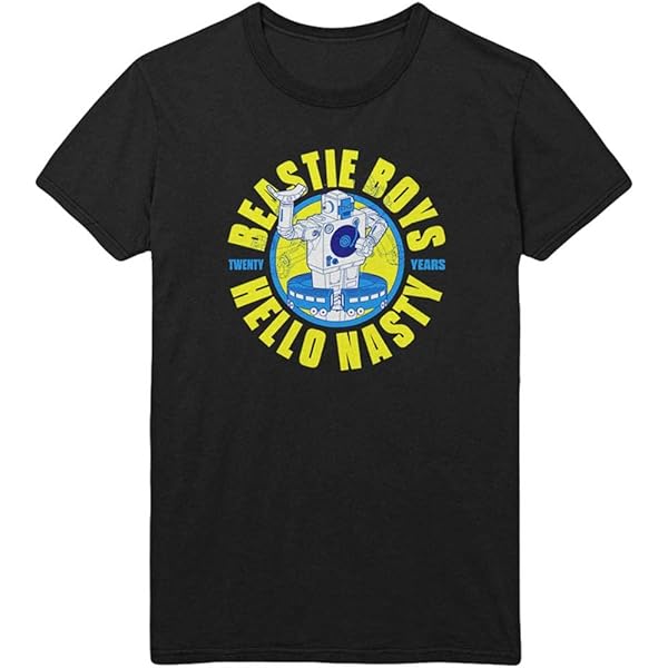 Beastie Boys hello nasty Tシャツ XL Amazon.com: Beastie Boys Men's Hello Nasty T-Shirt Black