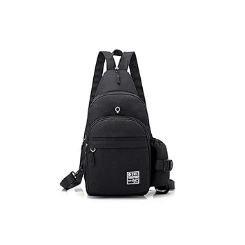 Hiking Laptop Backpack College Business Traveler Mens and Womens Convenient Backpack Hiking Travel Daypack - Black