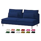 Custom Made Soderhamn Couch Velvet Replacement