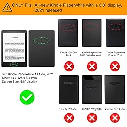 WALNEW Case for 6.8” Kindle Paperwhite 11th