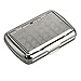 BDQFEI(TM) portable metal cigarette case with paper clip Stainless steel cigarette case/holder