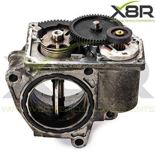 X8R Brand Rebuild Replacement for Throttle Body Flap Motor Gear Kit, Compatible with Audi TDI 1.4 1.9 2.0 2.7 3.0 4.2, Part # X8R0170