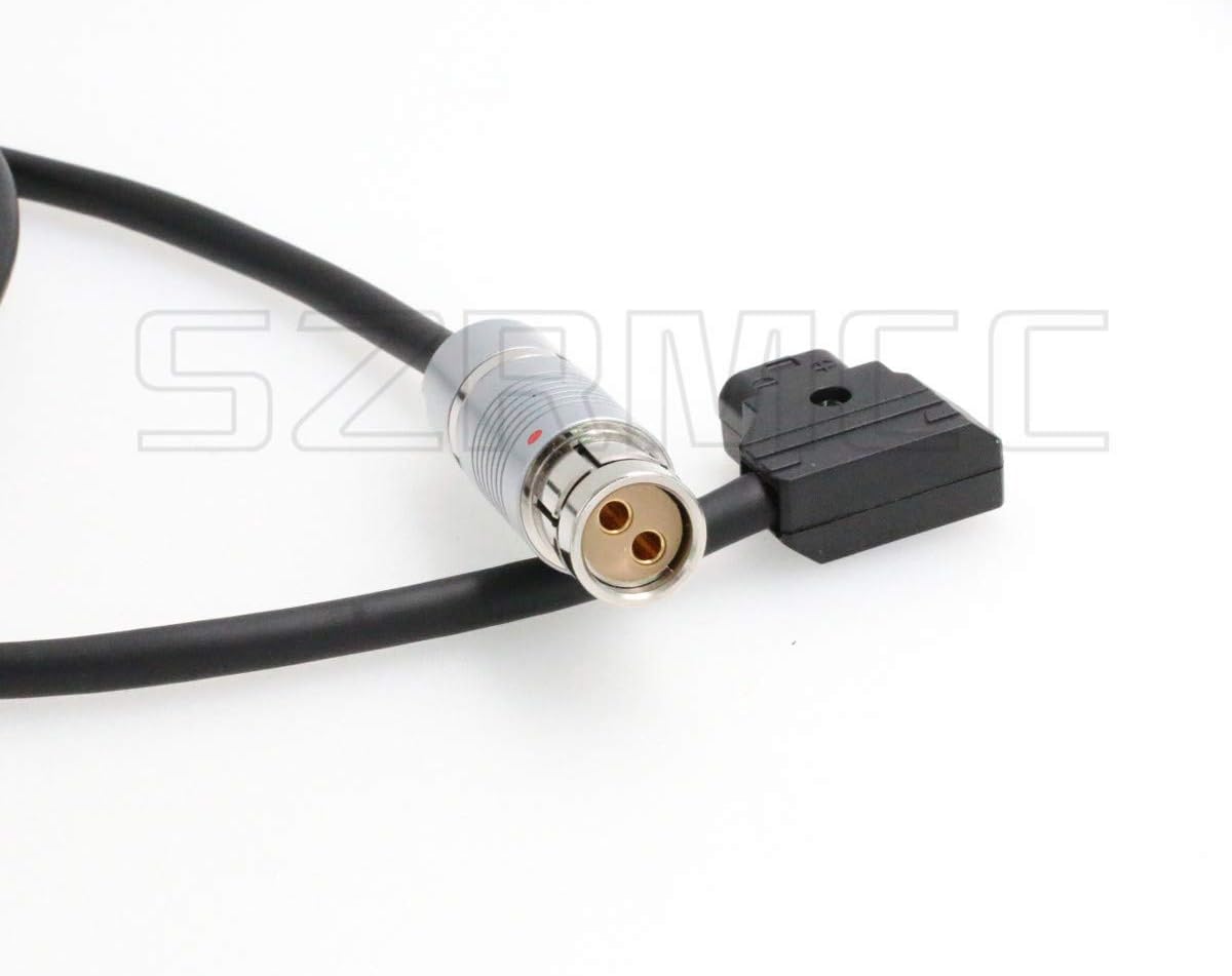 SZRMCC D Tap to Fischer 2 Pin Female Power Cable for ARRI Alexa XT SXT Cameras, 1 Meters - Image 5
