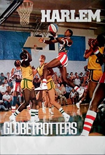 Harlem Globetrotters - 1986 - Póster de - Balón de baloncesto de ...